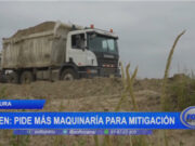 FEN: pide más maquinaria para mitigación