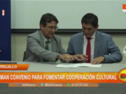 Trujillo: firman convenio para fomentar cooperación cultural