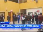 Huaraz: mejoran logística y ambientes de PJ