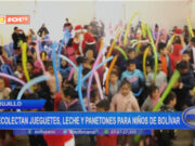 Trujillo: recolectan juguetes, leche y panetones para niños de Bolívar