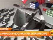 La Libertad: 40 armas de fuego para caza desaparecidas