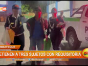 Lambayeque: detienen a tres sujetos con requisitoria