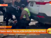Trujillo: detienen a «marca» tras balacera en pleno centro histórico