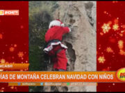 Áncash: guías de montaña celebran Navidad con niños