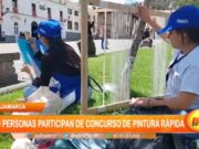 Cajamarca: 500 personas participan en concurso de pintura rápida