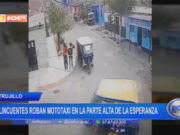 Trujillo: delincuentes roban mototaxi en la parte alta de La Esperanza