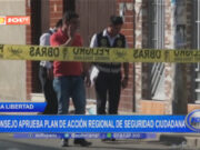La Libertad: Consejo aprueba plan de acción regional de Seguridad Ciudadana