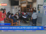 Piura: recomiendan usar mascarillas por casos de gripe y tos