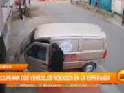 Trujillo: recuperan dos vehículos robados en La Esperanza