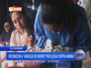 El Porvenir: reconocen a “Ángeles de hierro” por lucha contra anemia