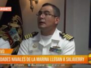 Tres unidades navales de la Marina llegan a Salaverry