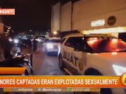 Lima: menores rescatadas eran explotadas sexualmente