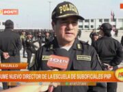 Asume cargo el nuevo director de la escuela de suboficiales PNP en Trujillo