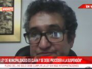 Julio César Castiglioni: «La ley señala que una autoridad condenada debe ser suspendida en el cargo, sin margen de interpretación»