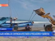 Tumbes: oleajes anómalos perjudican a la población y embarcaciones