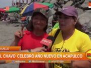 Trujillo: «El Chavo» celebró año nuevo en Acapulco