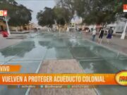Trujillo: vuelven a proteger acueducto colonial tras vandalismo