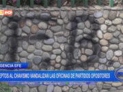 Venezuela: adeptos al chavismo vandalizan las oficinas de partidos opositores