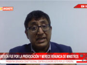Luis Durán del partido Morado: “Es una responsabilidad política del ministro y no de la Policía”