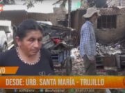 Trujillo: pareja de ancianos lo pierde todo en incendio