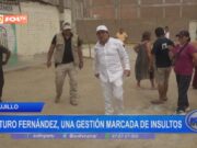 Arturo Fernández: una gestión marcada de insultos