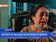 Ascope: docente es baleado en interior de miniván