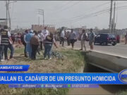 Lambayeque: hallan el cadáver de un presunto homicida
