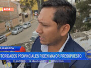 Cajamarca: autoridades provinciales exigen mayor presupuesto