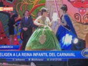 Cajamarca: eligen a la reina infantil del carnaval