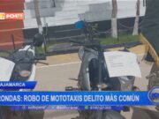Cajamarca: el robo de mototaxis es el delito más común