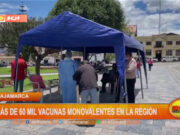 Cajamarca: aplican más de 60 mil vacunas monovalentes en la región
