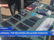 PNP recupera celulares robados en los eventos previos al carnaval de Cajamarca