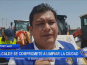 Chiclayo: alcalde se compromete a limpiar la ciudad