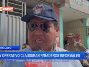 Chiclayo: en operativo clausuran paraderos informales