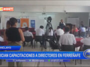 Chiclayo: inician capacitaciones a directores en Ferreñafe