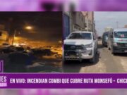 Chiclayo en alerta: Combi incendiada en presunto caso de extorsión