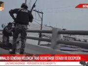 Lautaro Andrade, periodista de Ecuador Tv, cuenta que el país vecino vive en la incertidumbre por el grado de violencia