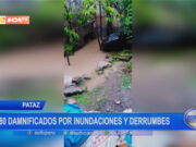 Pataz: 80 damnificados por inundaciones y derrumbes