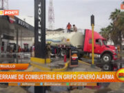 Trujillo: derrame de combustible en grifo generó alarma