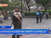 Ecuador busca recursos para combatir a las pandillas