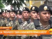 Congresista Alva: “presupuesto y temor a causar muertes frenan al ejército”