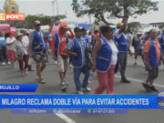 Trujillo: El Milagro exige pistas de doble vía para evitar accidentes