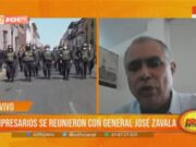La Libertad: empresarios se reunieron con general José Zavala