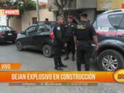 Hallan explosivo en construcción de Urb. Covicorti