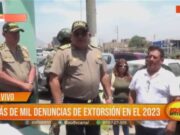 La Libertad confronta ola de extorsiones y recupera vehículos en 2023