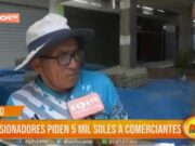 Alto Trujillo: extorsionan a comerciantes