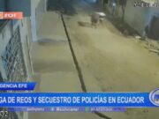 Fuga de reos y secuestro de policías en Ecuador