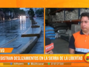 La Libertad: se registran deslizamientos en la sierra