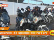 Trujillo: inicia patrullaje integrado entre PNP y MPT