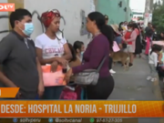Trujillo: larga cola para atención médica en hospital de La Noria